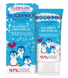 Zestawi WINTER CARE for kids: krem Sopelek + wazelinka - Floslek - Kremy dla dzieci - miniaturka - grafika 1
