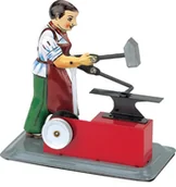 Kolejki i akcesoria - Kowal - model napędzany maszyną parową Wilesco - miniaturka - grafika 1