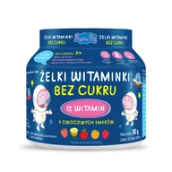 Witaminy i minerały - ŻELKI WITAMINKI BEZ CUKRU 90 G. - miniaturka - grafika 1