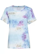 Koszulki i topy damskie - Camel Active Womenswear 309628/7T18 T-shirt damski, Batik wielokolorowy, M - miniaturka - grafika 1