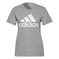 Koszulki i topy damskie - adidas Koszulka damska W Bl T, wielokolorowy (Brgrin/biały), S - miniaturka - grafika 1