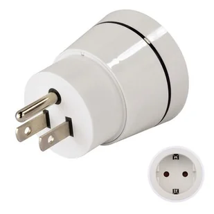 Adapter podróżny HAMA Core 223432 (Europa - USA) - Złącza, przejściówki, adaptery - miniaturka - grafika 1