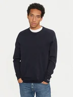Swetry męskie - Pepe Jeans Sweter New Andre PM702469 Granatowy Regular Fit - miniaturka - grafika 1