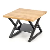 Ławy i stoliki kawowe - ŁAWA stolik Halmar XENA KWADRAT DĄB NATURALNY - miniaturka - grafika 1