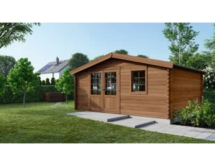 Domek ogrodowy ALTANKA 12 m2 - 4x3 m - 28 mm, drewniany, impregnowany, DOM595, 1szt. - Altany ogrodowe Domek ogrodowy ALTANKA 12 m2 - 4x3 m - 28 mm, drewniany, impregnowany, DOM595, 1szt. - Altany ogrodowe - miniaturka - grafika 1