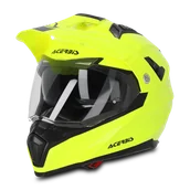 Kaski motocyklowe - Kask Adventure Acerbis Flip FS-606 ŻółtyM - miniaturka - grafika 1