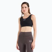 Biustonosze - Biustonosz EA7 Emporio Armani Vigor 7 Light black beauty WYSYŁKA W 24H 30 DNI NA ZWROT - miniaturka - grafika 1