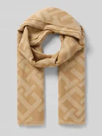 Apaszki i szaliki damskie - Szal z dodatkiem wełny - miniaturka - grafika 1