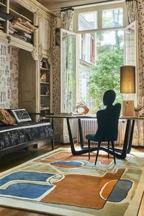 Toulemonde Bochart Dywan Bleu des Yeux Multi - Dywany - miniaturka - grafika 1