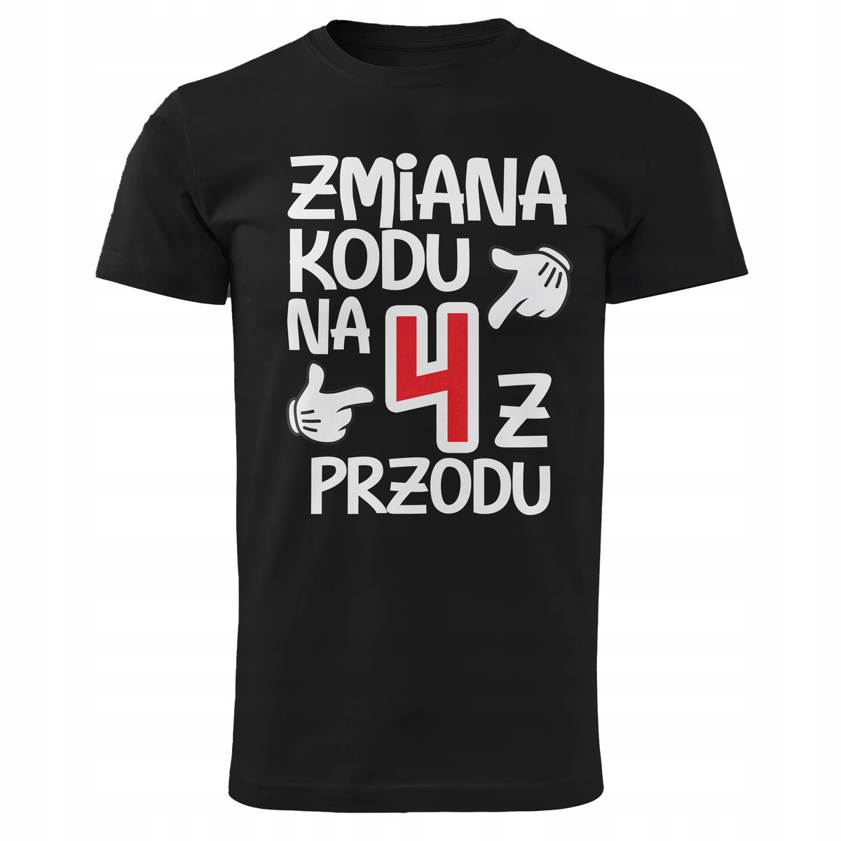 Koszulka męska czarna Zmiana Kodu Na 40 Urodziny Prezent Upominek r. L