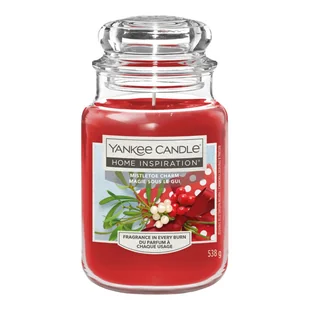 Yankee Candle Świeca Home Inspiration Mistletoe Charm, 538 g - Świece - miniaturka - grafika 1