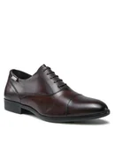 Półbuty męskie - Pikolinos Oxfordy M7J-4184 Brązowy - miniaturka - grafika 1