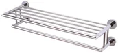 Półki łazienkowe - Stella Półka na ręczniki podwójna 07.040 - miniaturka - grafika 1