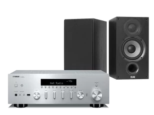 Yamaha R-N600A (srebrny) + Debut 2.0 B5.2 (czarny) - Zestawy stereo - miniaturka - grafika 1