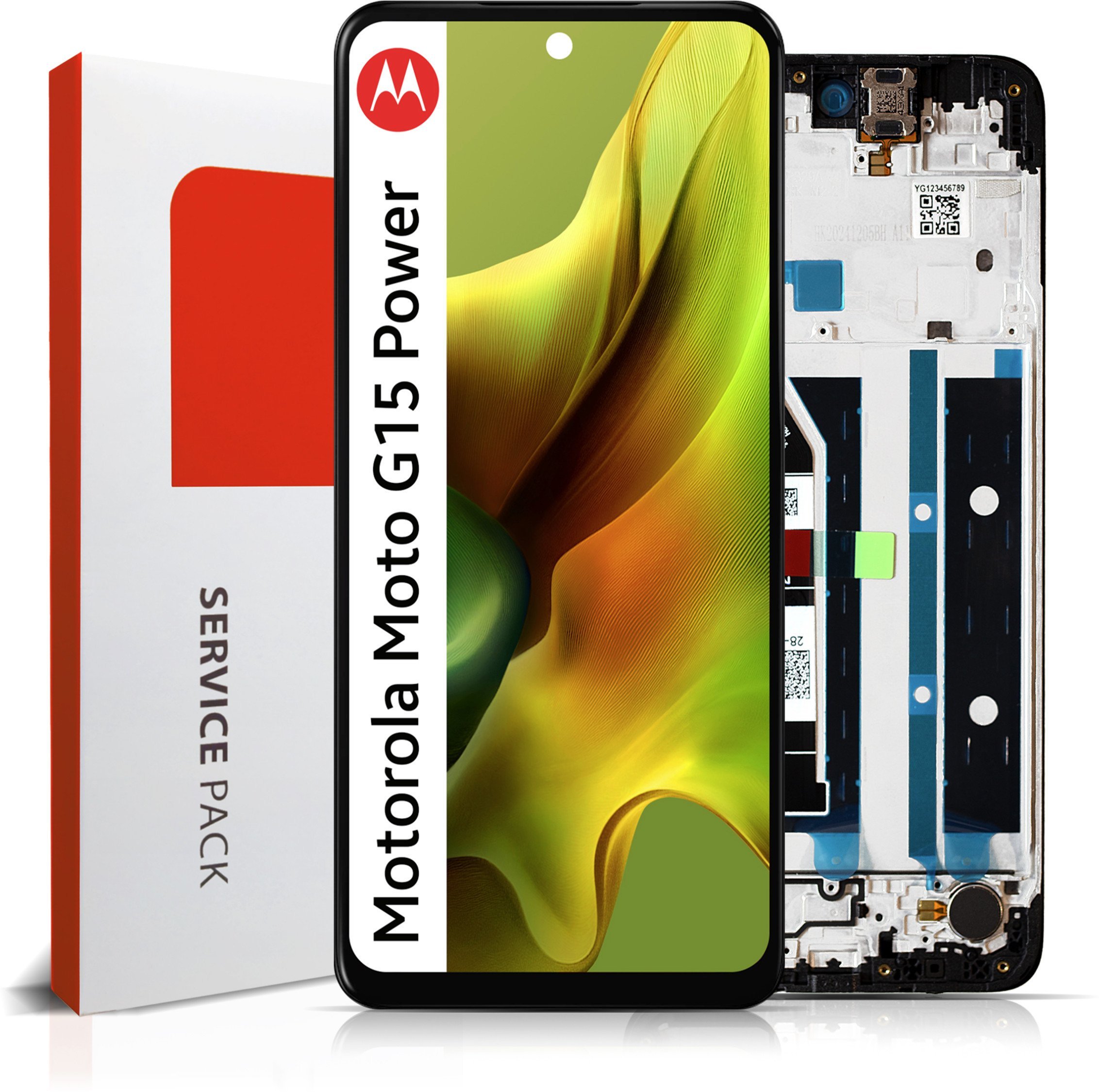 Wyświetlacz do Motorola Moto G15 Power LCD Ramka Oryginał Zila XT2521-5 5904858346707