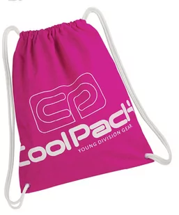 Patio CoolPack Sprint Worek Szkolny Na Obuwie Pink 79204CP - Worki na buty - miniaturka - grafika 1