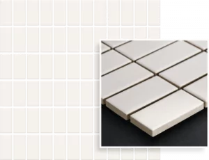 Paradyż ALBIR BIANCO (MATOWA) MOZAIKA 29,8x29,8 (2,3X4,8) ALBIR BIANCO (MATOWA) MOZAIKA 29,8x29,8 (2,3X4,8) - Płytki ceramiczne - miniaturka - grafika 1