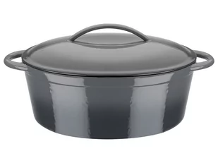 GSW Stahlwaren GmbH Naczynie do pieczenia unisex żeliwo 33 x 25 cm Grey Shadow nadaje się do mycia w zmywarce by GSW 716338 - Patelnie - miniaturka - grafika 2