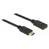 Kable komputerowe i do monitorów - Delock Kabel Displayport m/f 20 pin v1.2 10 m - miniaturka - grafika 1