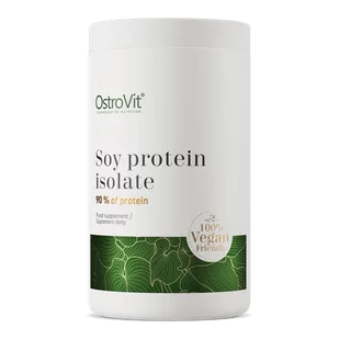 OstroVit Soy Protein Isolate 390g Białko Sojowe - Odżywki białkowe - miniaturka - grafika 1