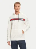 Bluzy męskie - Guess Bluza New Korbin Z4BQ30 FL04Q Biały Regular Fit - miniaturka - grafika 1