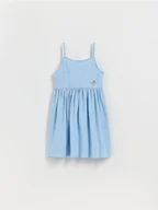 Sukienki i spódniczki dla dziewczynek - Reserved - Sukienka na ramiączkach - jasnoniebieski - miniaturka - grafika 1