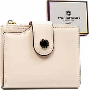 Peterson Pojemny portfel damski ze skóry ekologicznej - Peterson NoSize - Portfele - miniaturka - grafika 1