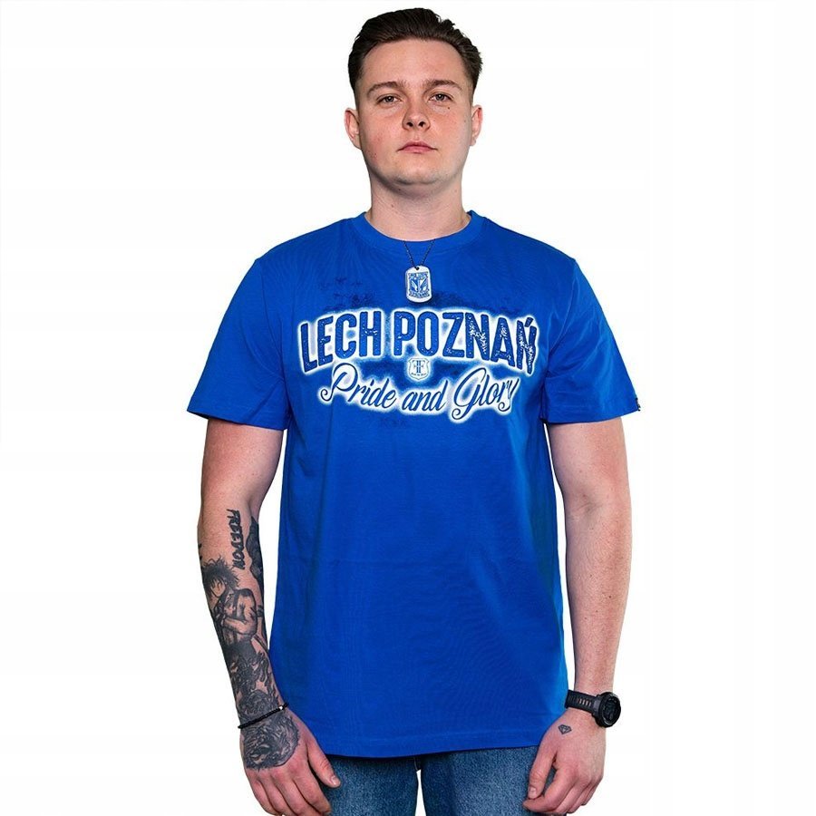 Koszulka Herb Nieśmiertelnik FTF Niebieska XXL M niebieski