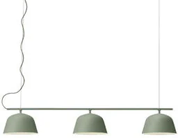 Muuto - Ambit Rail Lampa Wisząca Dusty Green Muuto - Lampy sufitowe - miniaturka - grafika 1