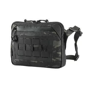 Torba na ramię M-Tac Admin Bag Elite Multicam Black/Black (10176208) - Odzież taktyczna i umundurowanie - miniaturka - grafika 1