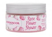 Peelingi do ciała - Dermacol Rose Flower Shower Body Scrub peeling do ciała 200 g dla kobiet - miniaturka - grafika 1