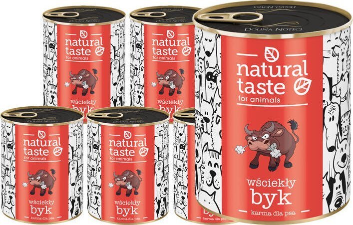 Dolina Noteci Natural Taste z wołowiną 12x800g
