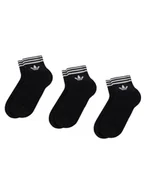 Skarpetki damskie - adidas Zestaw 3 par niskich skarpet unisex Tref Ank Sck Hc EE1151 Czarny - miniaturka - grafika 1