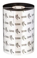 Taśmy do drukarek barwiące - Taśma termotransferowa Zebra 110mm x 91m 0,5" woskowa (800008-004) black - miniaturka - grafika 1