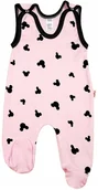 Śpiochy dla niemowląt - ŚPIOCHY Śpioszki bawełniane MYSZKA RÓŻ 86 KLEKLE - miniaturka - grafika 1