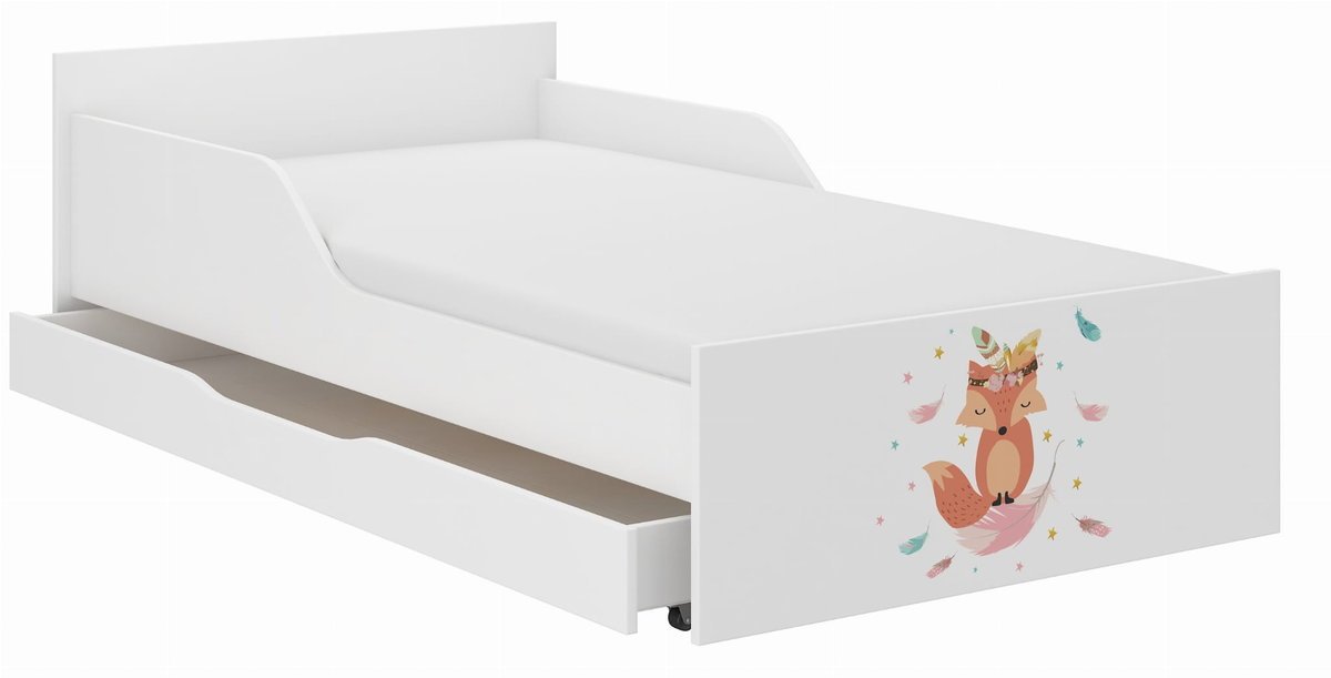 Łóżko dziecięce PUFI 180x90 LISEK