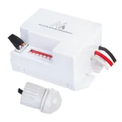 Czujniki ruchu i zmierzchu - Czujnik ruchu pir maclean mce32 v, z zewnetrznym sensorem,12-24v dc, 360° - miniaturka - grafika 1