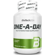Witaminy i minerały dla sportowców - Kompleks witamin i minerałów BIOTECH One-A-Day (100 tabletek) - miniaturka - grafika 1