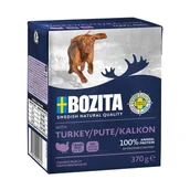 Mokra karma dla psów - BOZITA Naturals Kawałki w galarecie 6 x 370 g Indyk - miniaturka - grafika 1