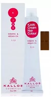 Farby do włosów i szampony koloryzujące - Kallos KJMN z keratyną i olejkiem arganowym 8.00 Light Blond Plus Cream Hair Colour 1:1.5 100 ml - miniaturka - grafika 1