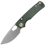 Scyzoryki - Vosteed Porcupine 14C28N Stonewash Zielona Micarta A2603 - miniaturka - grafika 1