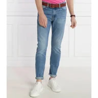 Spodnie męskie - CALVIN KLEIN JEANS Jeansy TAPER | Slim Fit - miniaturka - grafika 1