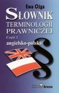Książki do nauki języka angielskiego - Słownik Terminologii Prawniczej Angielsko-Polski. Część 2 - miniaturka - grafika 1