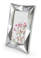 Ramki na zdjęcia - Gedeon Ramka 10x15 ceramiczna srebrna RX62 RX6246 - miniaturka - grafika 1