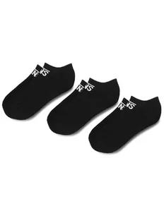 VANS Zestaw 3 par niskich skarpet damskich Classic Kick 6.5 VN000XSSBLK Czarny - Skarpetki męskie - miniaturka - grafika 1