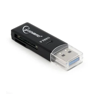 Gembird Czytnik SD/Micro SD USB 3.0 (UHB-CR3-01) - Czytniki kart pamięci - miniaturka - grafika 2