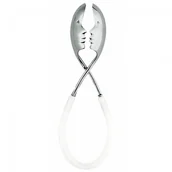 Przybory do gotowania - Bugatti Szczypce do sałaty Molla Kiss białe - miniaturka - grafika 1