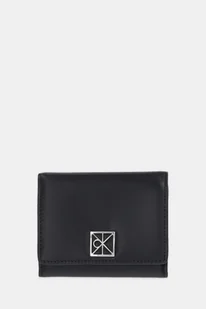 Calvin Klein portfel skórzany damski kolor czarny LV04F1082G - Portfele - miniaturka - grafika 1