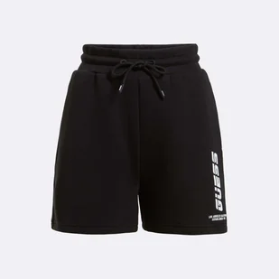 Damskie Spodenki GUESS CAMILLA SHORT V2GD08FL04P-JBLK – Czarny - Spodenki damskie - miniaturka - grafika 1