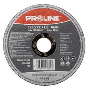 Materiały ścierne - Proline Tarcza do cięcia stali kwasoodpornej T41 125x1.0x22 mm A60S 44014 PX44014 - miniaturka - grafika 1